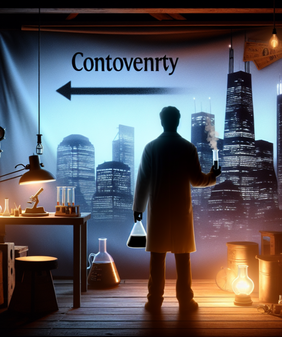 alt_text: Ilustrasi Dr. Stone memicu kontroversi, menandai akhir era inovasi dan perubahan besar.