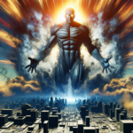 alt_text: All For One bangkit kembali, menyebabkan guncangan besar di dunia My Hero Academia.