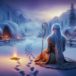 alt_text: "Poster Frieren: Beyond Journey's End Musim 2 dengan tema Keajaiban Keheningan."