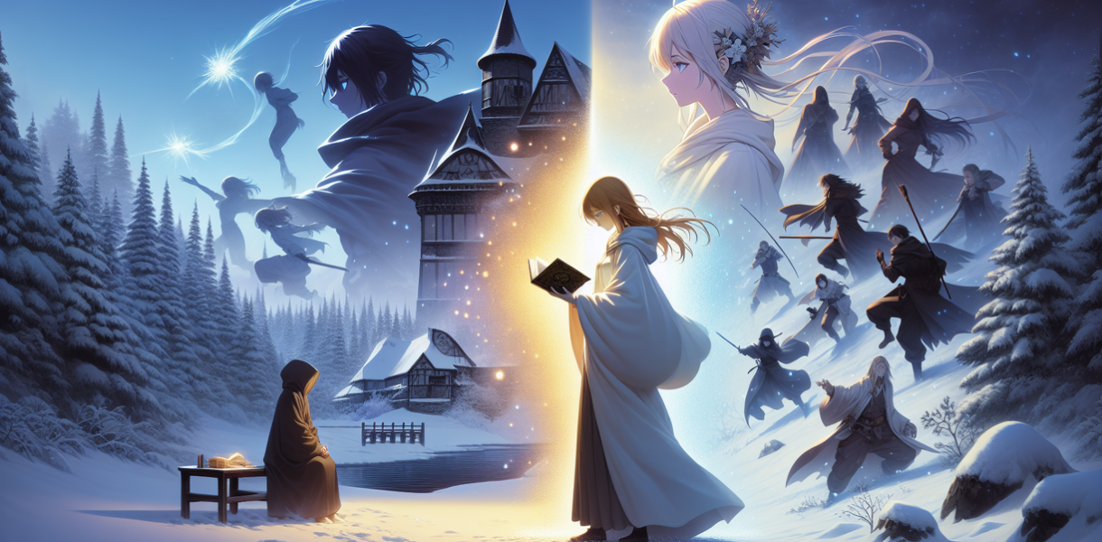 alt_text: Poster Frieren S2 menonjolkan tema sunyi yang memikat di tengah dominasi hype shonen.