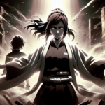 alt_text: Karakter Jujutsu Kaisen dalam pertarungan menegangkan, menggambarkan momen kritis dalam anime.