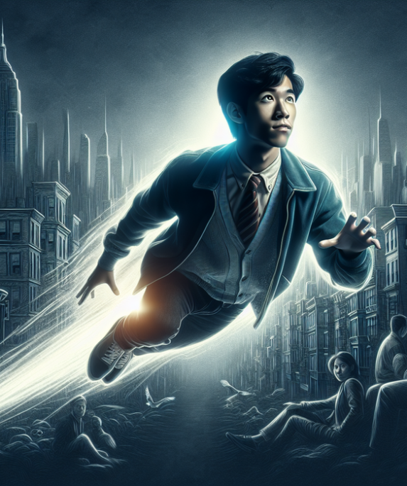 "alt_text": "Koichi jadi pahlawan berkat bakat tak terduga di My Hero Academia: Vigilantes."