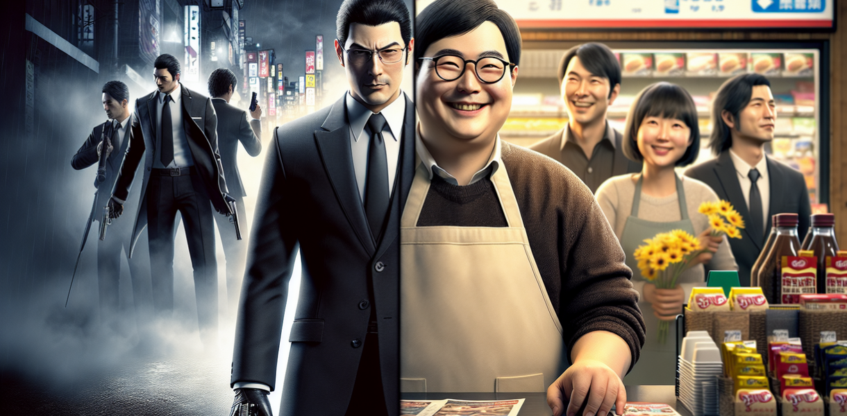 "alt_text": "Sakamoto Days: Pembunuh pensiun jadi penjual, aksi seru dan humor era Shonen Jump baru."