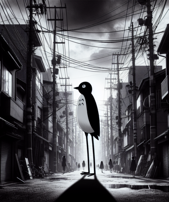 alt_text: Ilustrasi Goodnight Punpun dan tema masa depan suram dari sang kreator.