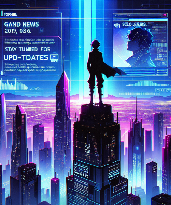 alt_text: Poster "Solo Leveling" menjanjikan kejutan besar untuk anime yang rilis pada tahun 2026.