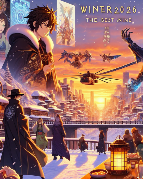 alt_text: Daftar 5 anime terpopuler di musim dingin 2026 yang wajib ditonton.