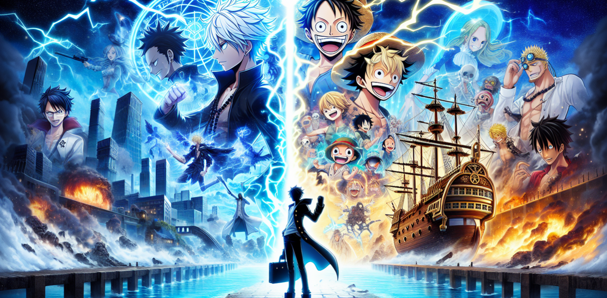 # alt_text Aktor One Piece tampil dalam Jujutsu Kaisen Season 3, menghadirkan kolaborasi epik.