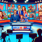 alt_text: Poster "American Dad" dan "Era Baru Regular News" tayang di Fox.