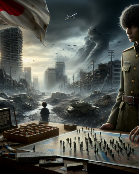 alt_text: Poster "Regular News" menampilkan ledakan hype untuk trailer Nippon Sangoku.