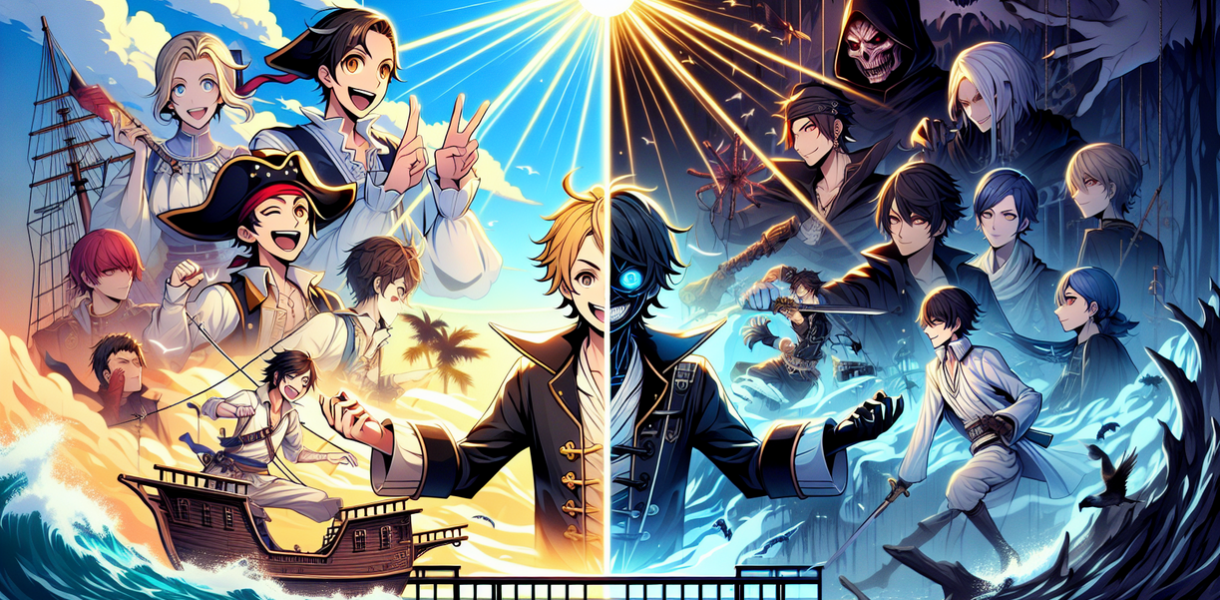 alt_text: Karakter One Piece dan Jujutsu Kaisen bersatu dalam crossover epik.