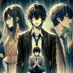 alt_text: Ilustrasi dari "Domestic Girlfriend" dengan tema cinta rumit dan hubungan yang menggoda.