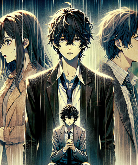 alt_text: Ilustrasi dari "Domestic Girlfriend" dengan tema cinta rumit dan hubungan yang menggoda.