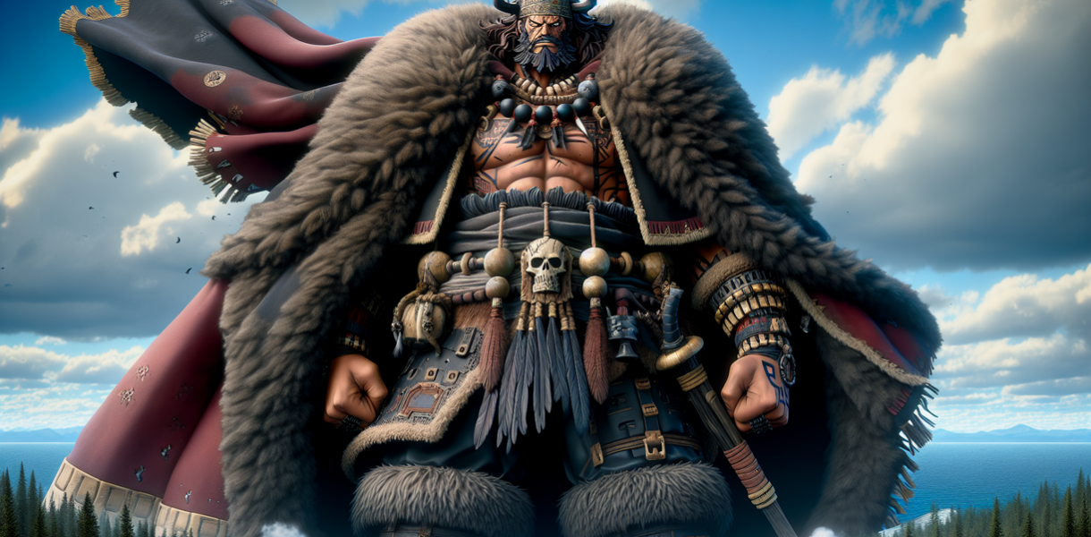 alt_text: Poster One Piece: Harald, Rocks, era baru penuh aksi dan petualangan.