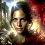 alt_text: Maki dari Jujutsu Kaisen meraih momen krusial, namun auranya terasa kurang bersinar.