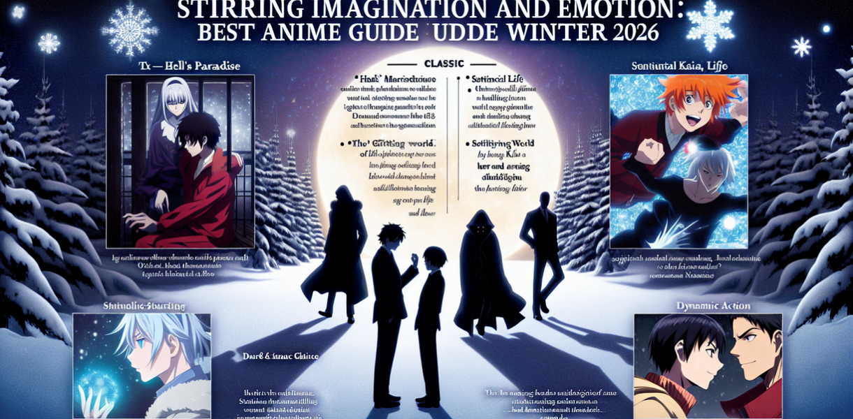 alt_text: Daftar 5 anime terbaik musim dingin 2026 yang wajib ditonton.