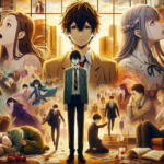 alt_text: Ilustrasi anime Domestic Girlfriend, menggambarkan hubungan cinta yang rumit dan dramatis.