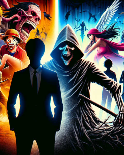 alt_text: Pertemuan epik Luffy dan Yuji, karakter dari One Piece dan Jujutsu Kaisen, di dunia anime.