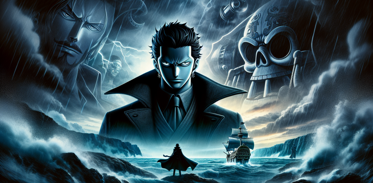 alt_text: Poster One Piece Live Action Musim 2, Crocodile muncul sebagai ancaman baru Luffy dan kru.