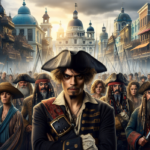 alt_text: Buggy merencanakan balas dendam di Grand Line dalam seri One Piece.