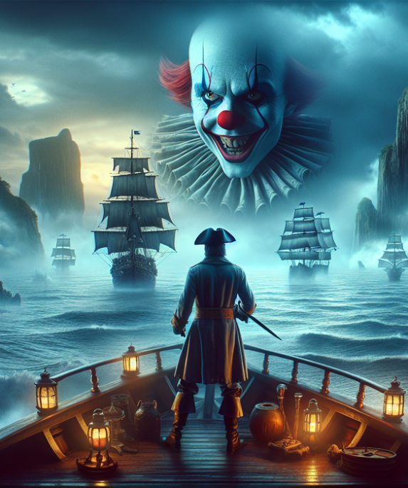 "alt_text": "Buggy muncul kembali di Grand Line, meramaikan petualangan kru Topi Jerami."