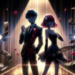 alt_text: Poster gelap "Oshi no Ko" musim ketiga, menampilkan karakter misterius di Crunchyroll.