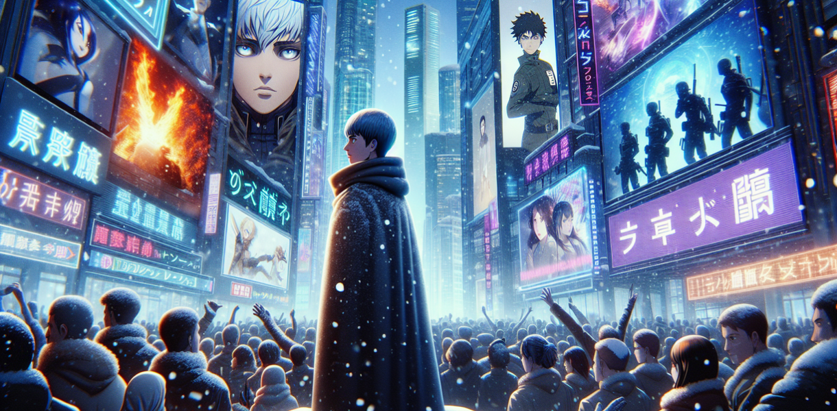 alt_text: Daftar 5 anime terpopuler musim dingin 2026.