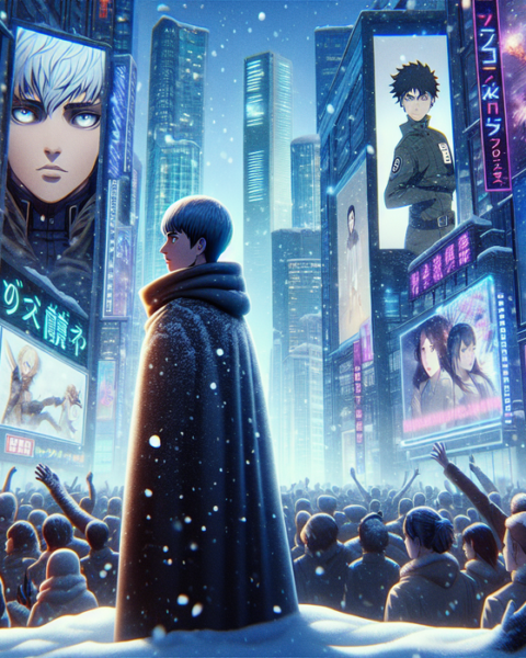 alt_text: Daftar 5 anime terpopuler musim dingin 2026.