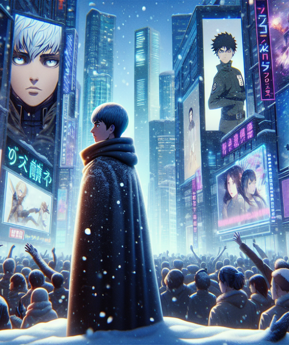 alt_text: Daftar 5 anime terpopuler musim dingin 2026.