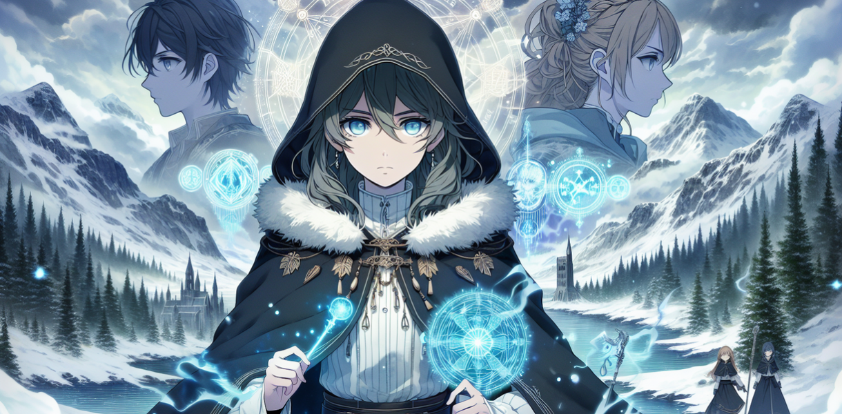 alt_text: "Cuplikan poster Frieren Musim 2, menampilkan Fern dengan kilau magis baru di sekitarnya."