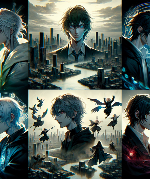 alt_text: Enam penyintas bersiap menghadapi ancaman gelap di dunia Jujutsu Kaisen Modulo.