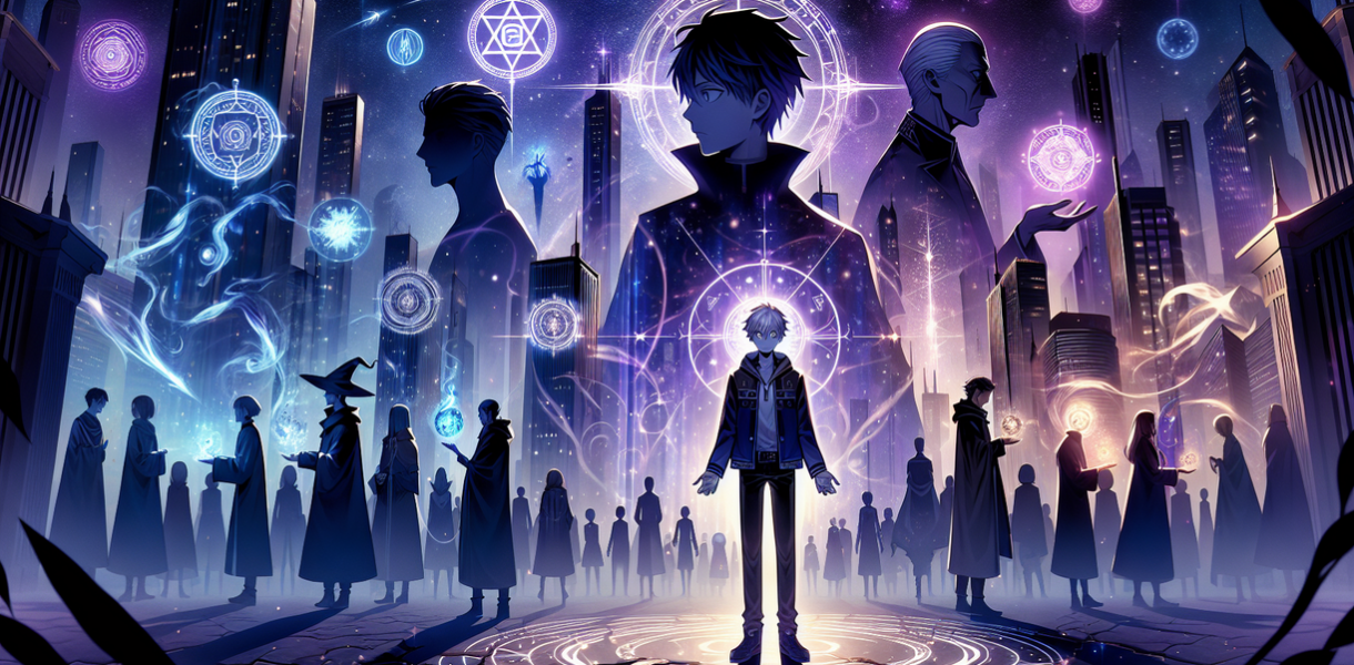 alt_text: Ilustrasi para penyihir tua menghadapi takdir baru dalam Jujutsu Kaisen Modulo.