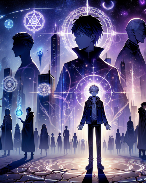 alt_text: Ilustrasi para penyihir tua menghadapi takdir baru dalam Jujutsu Kaisen Modulo.