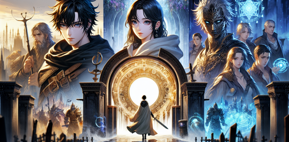 alt_text: Ilustrasi Solo Leveling, menampilkan karakter utama dengan latar epik, menandai harapan baru.