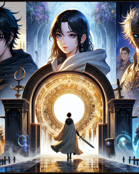 alt_text: Ilustrasi Solo Leveling, menampilkan karakter utama dengan latar epik, menandai harapan baru.