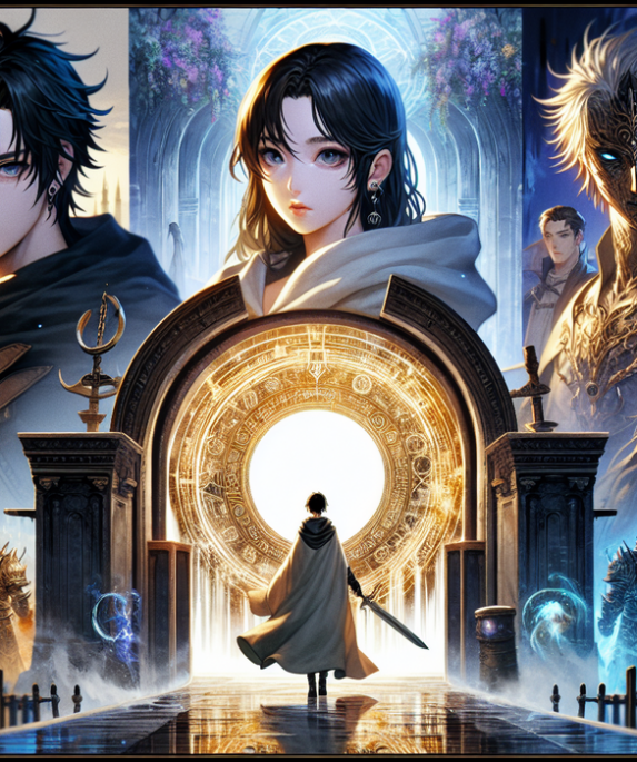 alt_text: Ilustrasi Solo Leveling, menampilkan karakter utama dengan latar epik, menandai harapan baru.