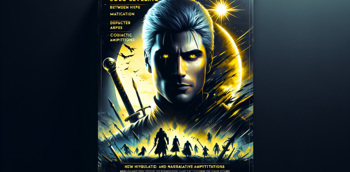 alt_text: Poster Solo Leveling Musim 3 dengan karakter utama tampil penuh semangat dan desain baru.