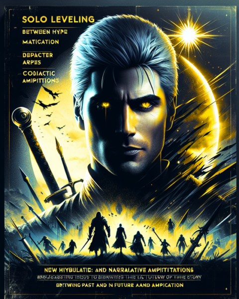 alt_text: Poster Solo Leveling Musim 3 dengan karakter utama tampil penuh semangat dan desain baru.