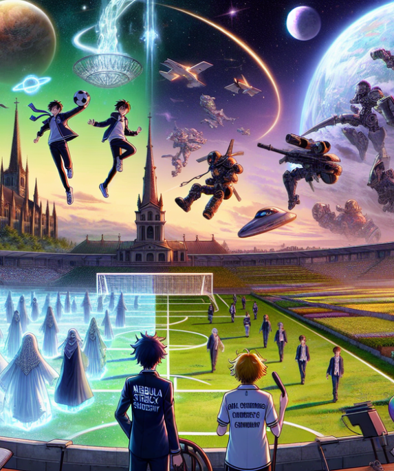 alt_text: Poster "Anime Shonen Jump 2026" dengan karakter bersemangat dalam pose epik, penuh aksi.