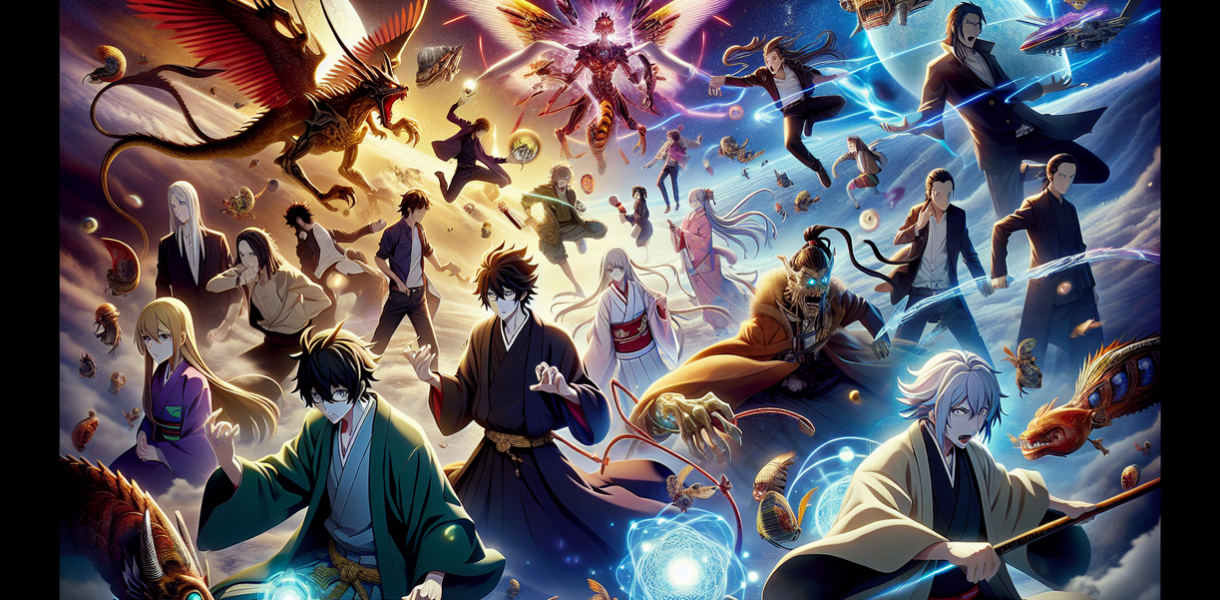 alt_text: "Poster Dandadan Season 3: Karakter utama bersiap untuk petualangan dengan latar penuh aksi."