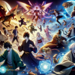 alt_text: "Poster Dandadan Season 3: Karakter utama bersiap untuk petualangan dengan latar penuh aksi."