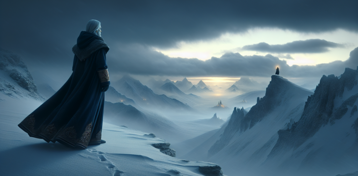 alt_text: Frieren dalam perjalanan ke Tanah Emas bersama teman-teman, menggali makna hidup.