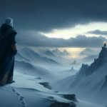 alt_text: Frieren dalam perjalanan ke Tanah Emas bersama teman-teman, menggali makna hidup.