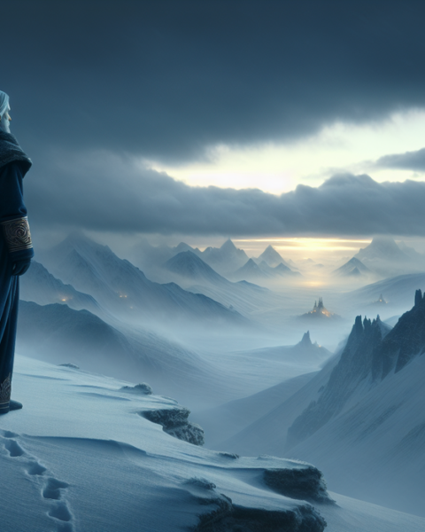 alt_text: Frieren dalam perjalanan ke Tanah Emas bersama teman-teman, menggali makna hidup.