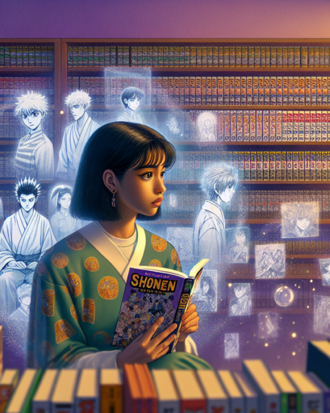 alt_text: Poster "Gelombang Cancel Shonen Jump 2026" dan "Harapan Anime" merayakan karya manga dan anime.