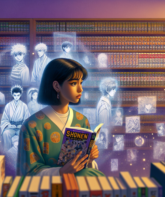 alt_text: Poster "Gelombang Cancel Shonen Jump 2026" dan "Harapan Anime" merayakan karya manga dan anime.