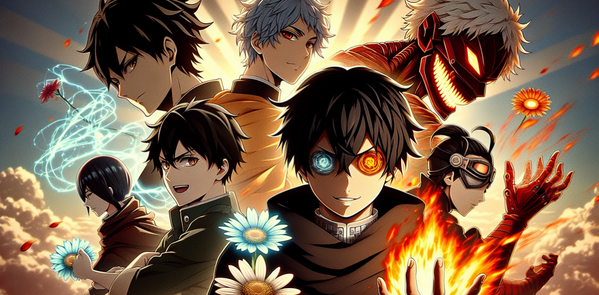 alt_text: Tokoh pendukung melawan hero utama anime, menang dengan strategi cerdas dan keahlian tak terduga.