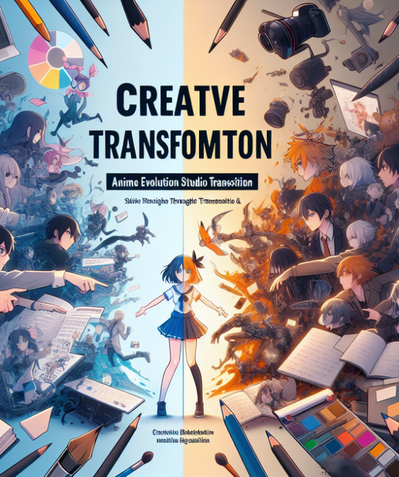 "alt_text": "Perubahan studio anime: tantangan, kejutan visual, dan perkembangan cerita inovatif."