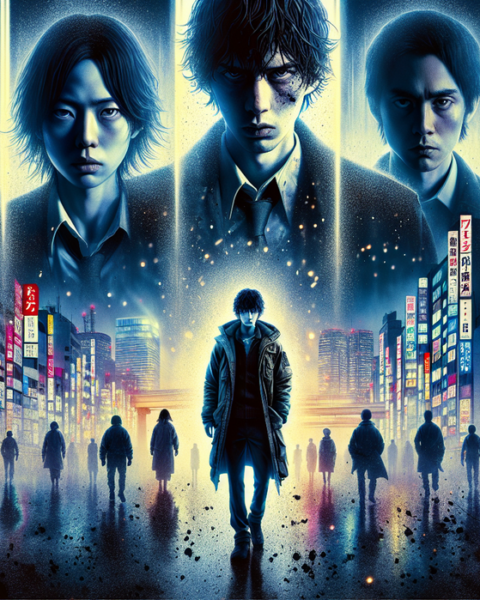 alt_text: Karakter Tokyo Revengers bersiap menghadapi Perang Tiga Titan Terakhir dengan latar kota Tokyo.