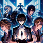 alt_text: Tokoh utama anime tampil mencolok dan mendominasi perhatian dalam lima judul berbeda.