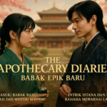 alt_text: Poster "The Apothecary Diaries": Musim baru dengan misteri baru yang menegangkan dan menarik.
